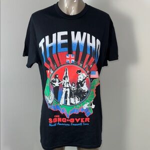 The Who “The Song Is Over” North American Farewell Tour Official T-Shirt NWOT 🎸